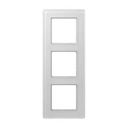 CJC Systems - Plaque version 3 boutons poussoir carré KNX