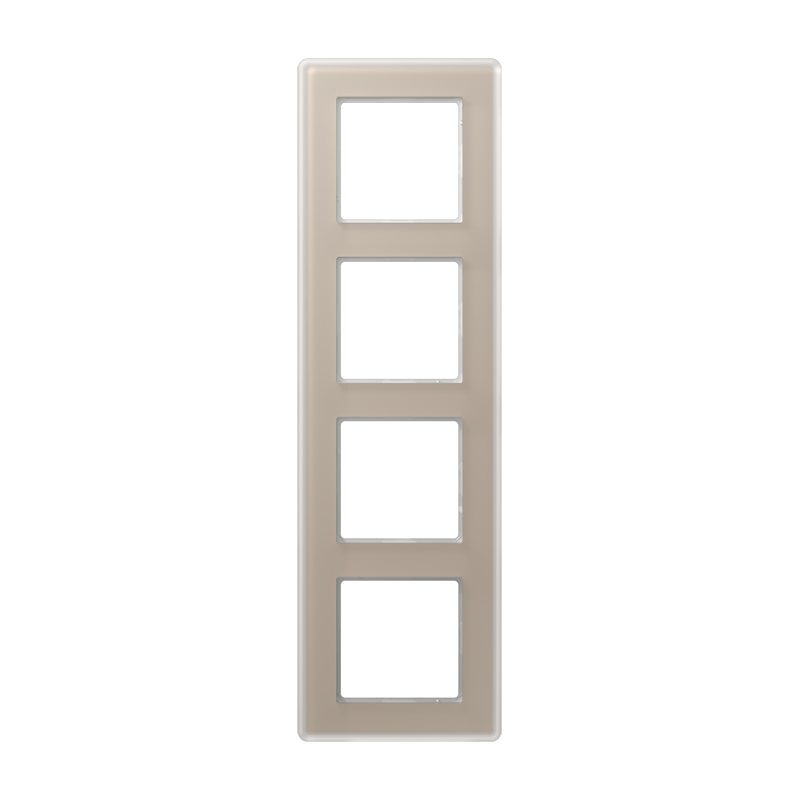 CJC Systems - Plaque version 3 boutons poussoir carré KNX