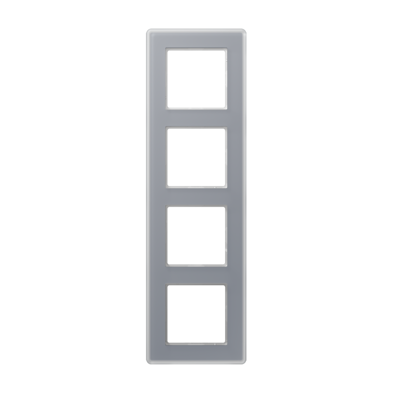 CJC Systems - Plaque version 3 boutons poussoir carré KNX