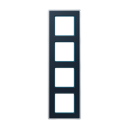 CJC Systems - Plaque version 3 boutons poussoir carré KNX