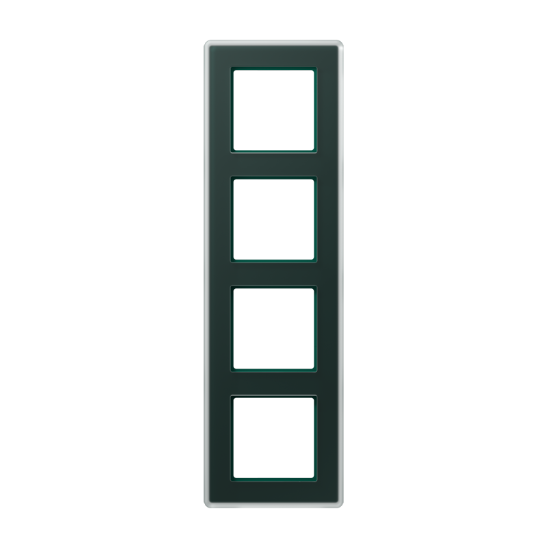 CJC Systems - Plaque version 3 boutons poussoir carré KNX