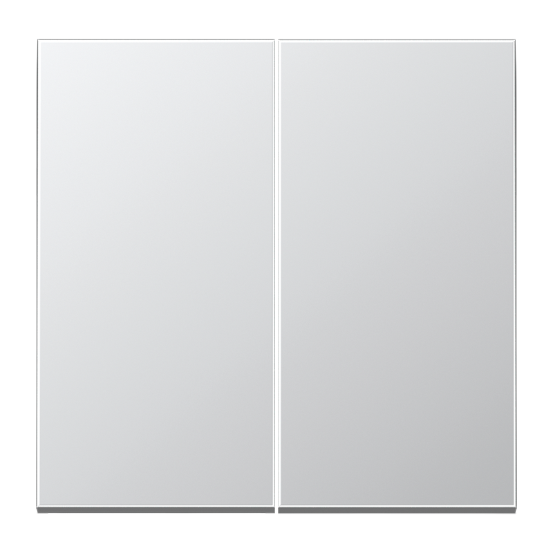 CJC Systems - Plaque version 3 boutons poussoir KNX carré