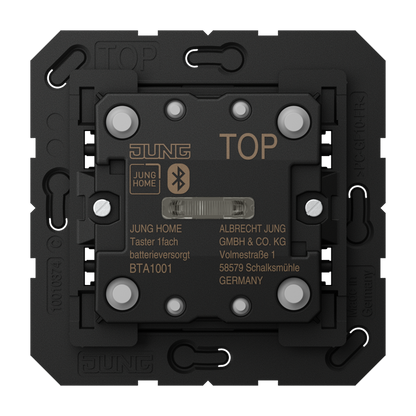 CJC Systems - Plaque version 3 boutons poussoir KNX rond