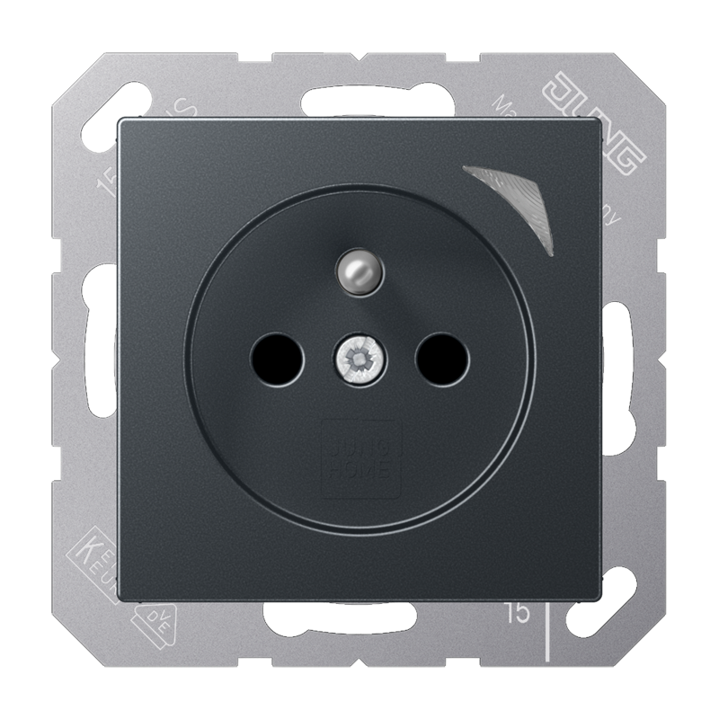 CJC Systems - Plaque version 3 boutons poussoir KNX rond