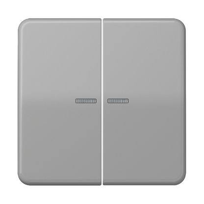 CJC Systems - Plaque version 4 boutons poussoir KNX carré