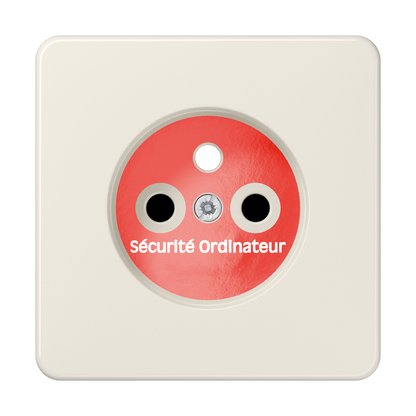 CJC Systems - Plaque version 4 boutons poussoir KNX carré
