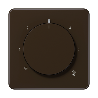 CJC Systems - Plaque version 4 boutons poussoir KNX rond