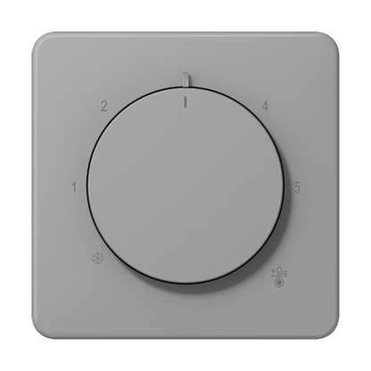 CJC Systems - Plaque version 4 boutons poussoir KNX rond