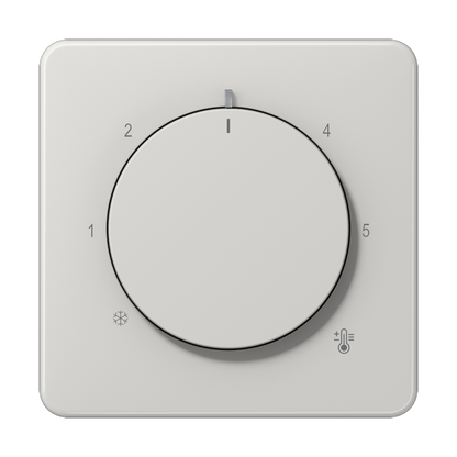 CJC Systems - Plaque version 4 boutons poussoir KNX rond