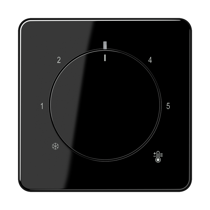 CJC Systems - Plaque version 4 boutons poussoir KNX rond