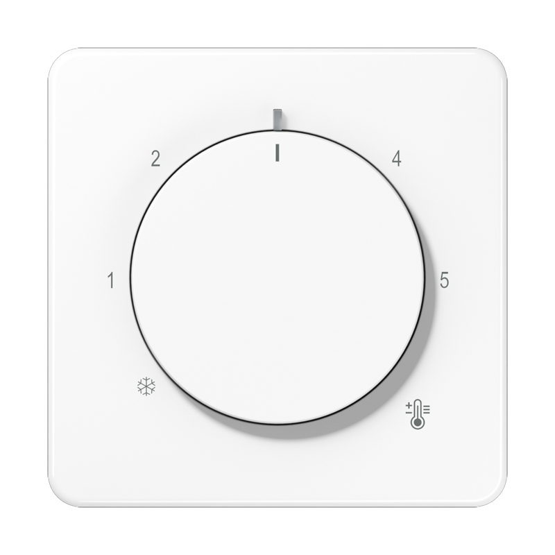 CJC Systems - Plaque version 4 boutons poussoir KNX rond