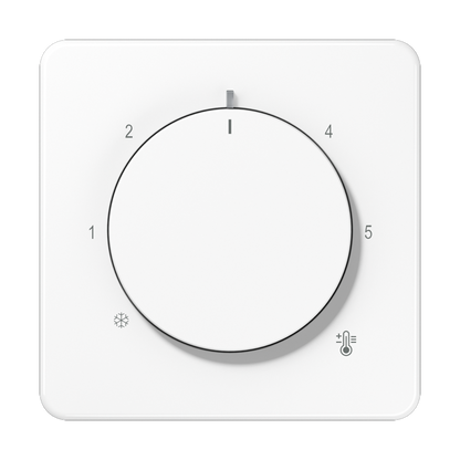 CJC Systems - Plaque version 4 boutons poussoir KNX rond