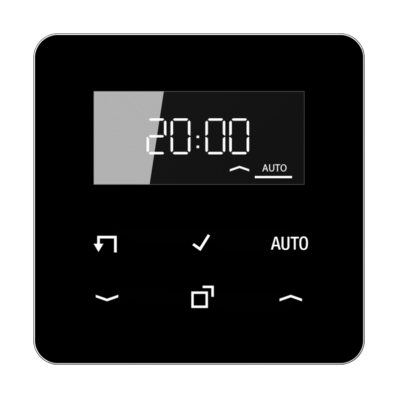 CJC Systems - Plaque version 4 boutons poussoir KNX rond