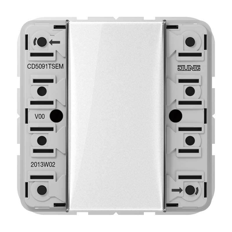 CJC Systems - Plaque version 4 leviers double bouton poussoir