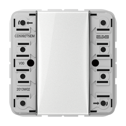 CJC Systems - Plaque version 4 leviers double bouton poussoir
