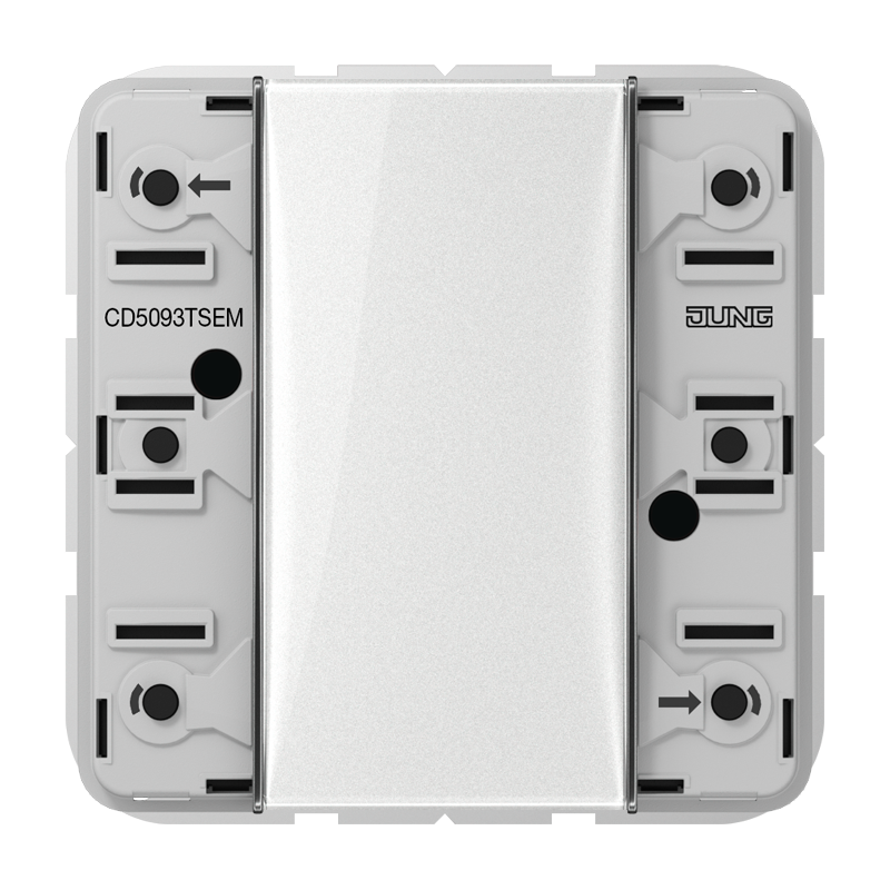 CJC Systems - Plaque version 4 leviers double bouton poussoir