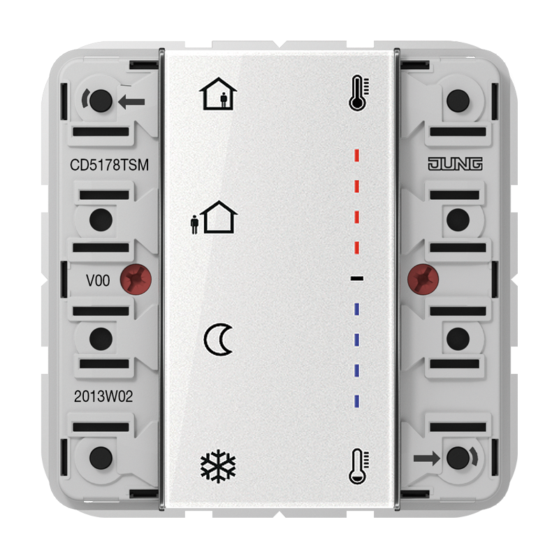 CJC Systems - Plaque version 4 leviers double bouton poussoir
