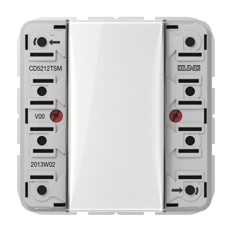 CJC Systems - Plaque version 4 leviers double bouton poussoir