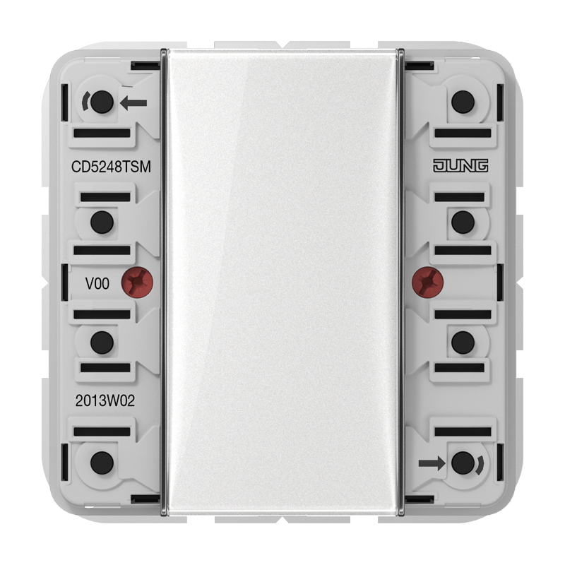 CJC Systems - Plaque version 4 leviers double bouton poussoir