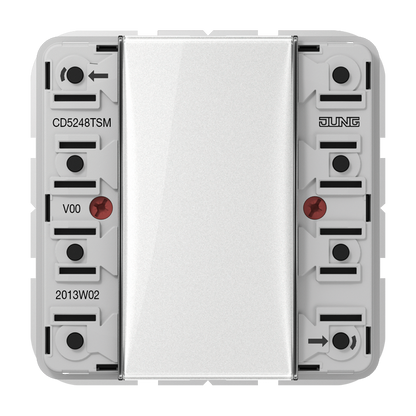 CJC Systems - Plaque version 4 leviers double bouton poussoir