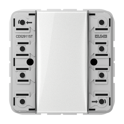 CJC Systems - Plaque version 4 leviers double bouton poussoir