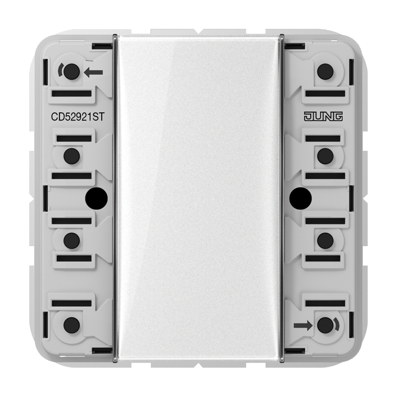 CJC Systems - Plaque version 4 leviers double bouton poussoir