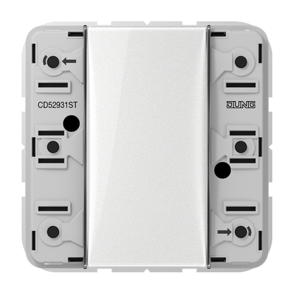 CJC Systems - Plaque version 4 leviers double bouton poussoir