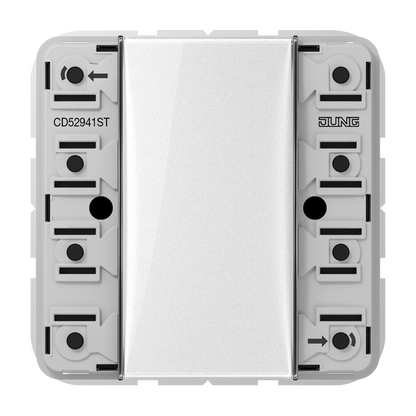 CJC Systems - Plaque version 4 leviers double bouton poussoir