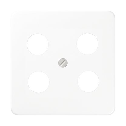 CJC Systems - Plaque version 4 leviers double bouton poussoir KNX