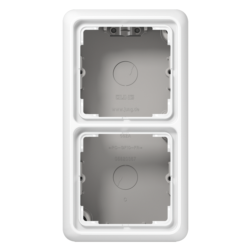 CJC Systems - Plaque version 8 boutons poussoir KNX carré
