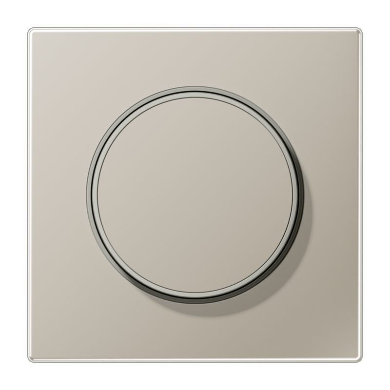 CJC Systems - Plaque version FLAT 1 bouton poussoir KNX
