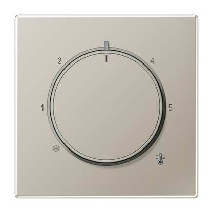 CJC Systems - Plaque version FLAT 1 bouton poussoir KNX