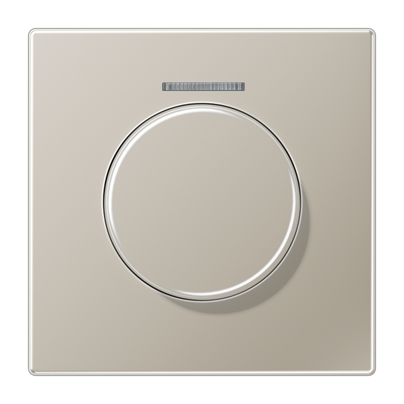 CJC Systems - Plaque version FLAT 1 bouton poussoir KNX