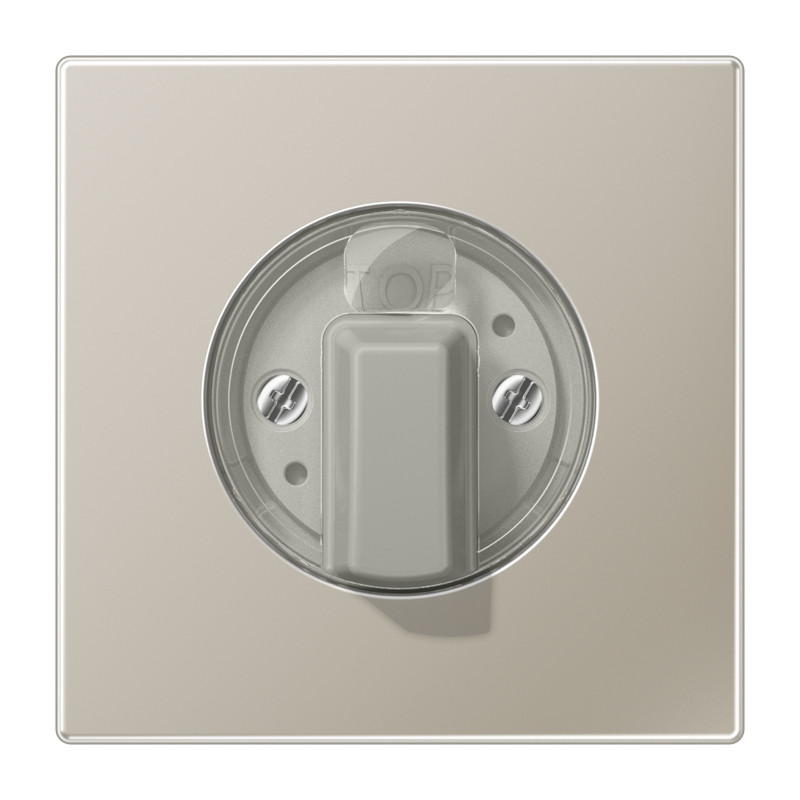 CJC Systems - Plaque version FLAT 1 bouton poussoir KNX