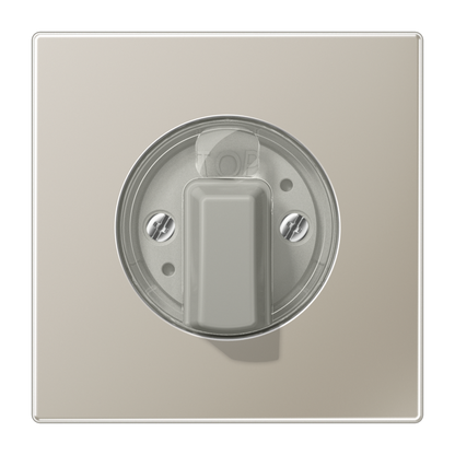CJC Systems - Plaque version FLAT 1 bouton poussoir KNX