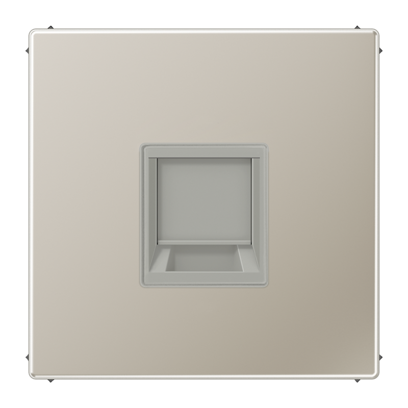 CJC Systems - Plaque version FLAT 1 bouton poussoir KNX