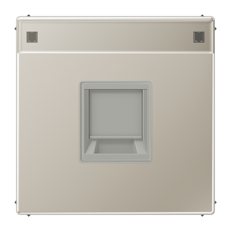 CJC Systems - Plaque version FLAT 1 bouton poussoir KNX