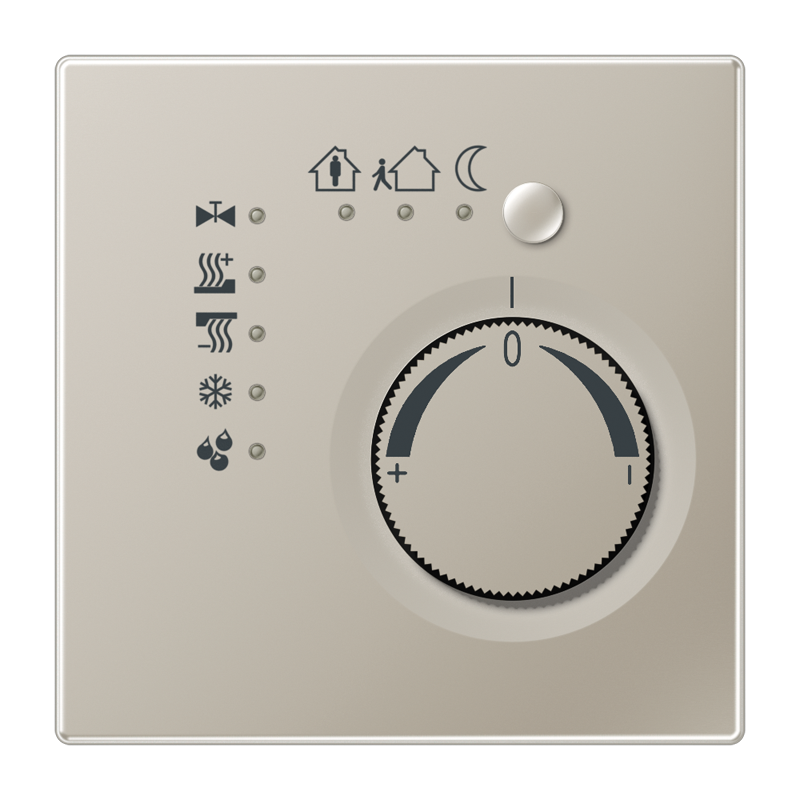 CJC Systems - Plaque version FLAT 1 bouton poussoir KNX
