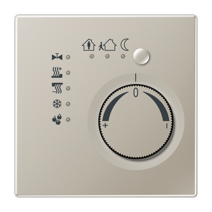 CJC Systems - Plaque version FLAT 1 bouton poussoir KNX