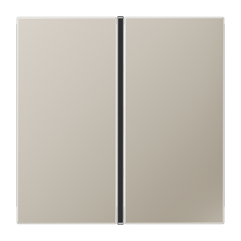 CJC Systems - Plaque version FLAT 1 bouton poussoir KNX