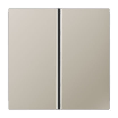 CJC Systems - Plaque version FLAT 1 bouton poussoir KNX