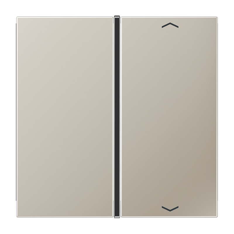 CJC Systems - Plaque version FLAT 1 bouton poussoir KNX