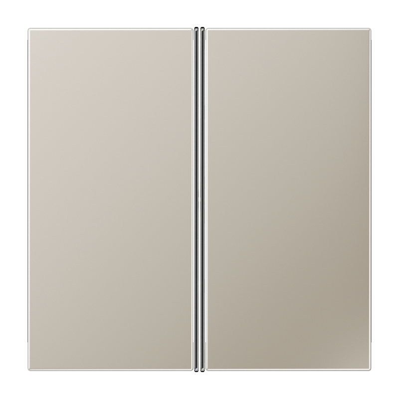 CJC Systems - Plaque version FLAT 1 bouton poussoir KNX
