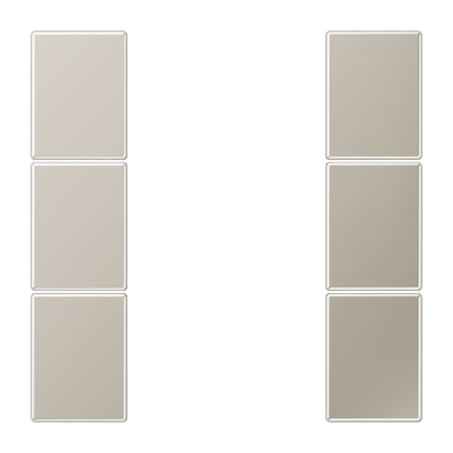 CJC Systems - Plaque version FLAT 1 bouton poussoir KNX