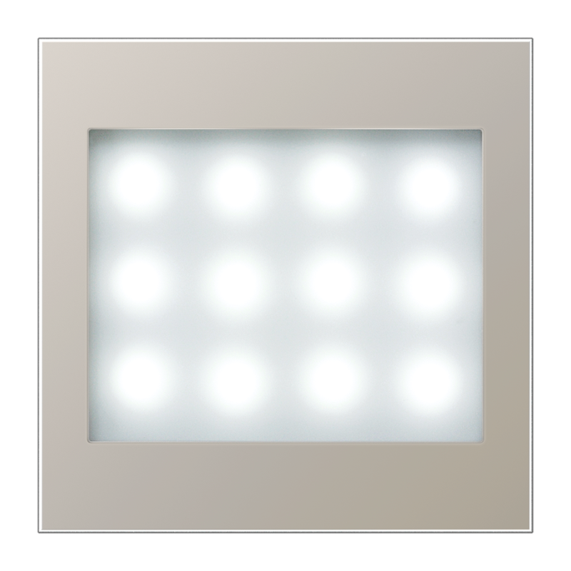 CJC Systems - Plaque version FLAT 1 bouton poussoir KNX