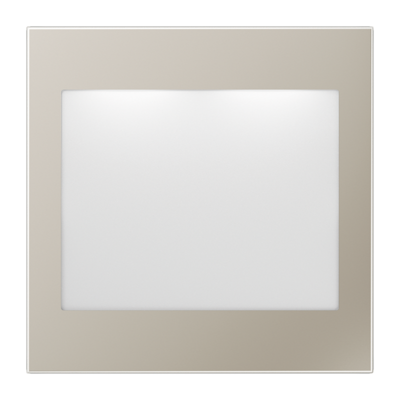 CJC Systems - Plaque version FLAT 1 bouton poussoir KNX