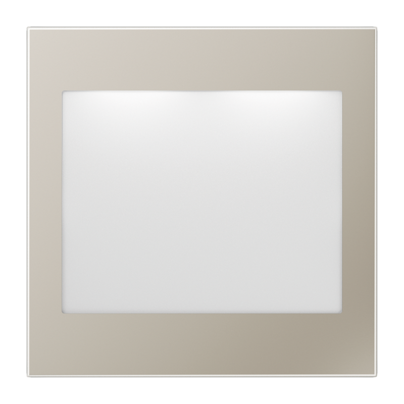 CJC Systems - Plaque version FLAT 1 bouton poussoir KNX