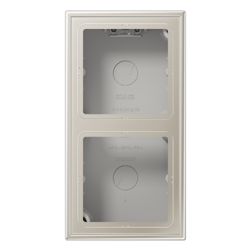 CJC Systems - Plaque version FLAT 1 bouton poussoir KNX