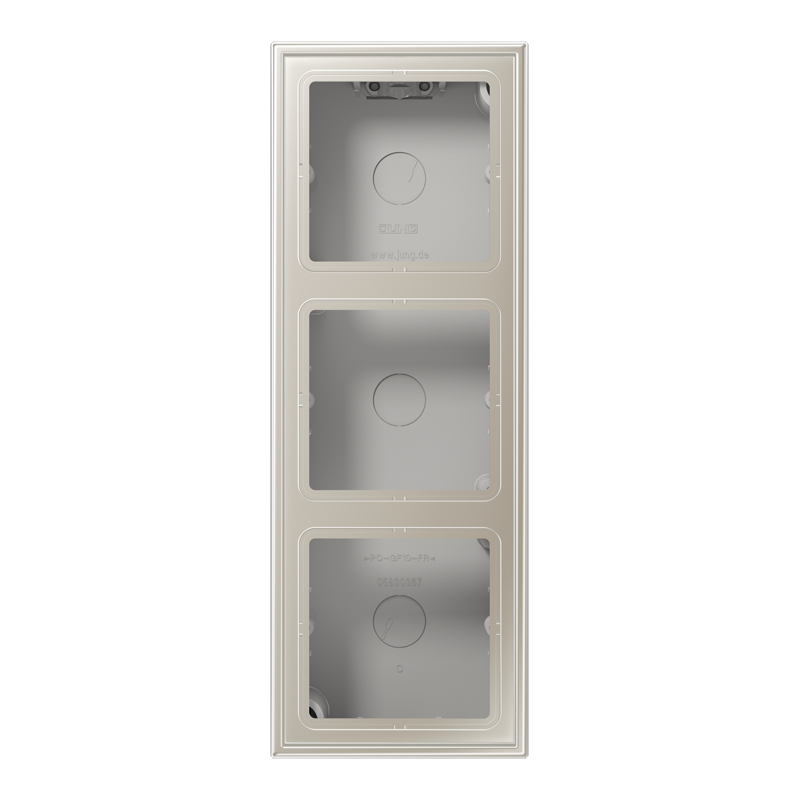CJC Systems - Plaque version FLAT 1 bouton poussoir KNX