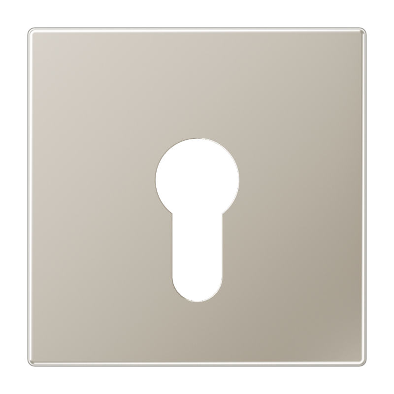 CJC Systems - Plaque version FLAT 1 bouton poussoir KNX